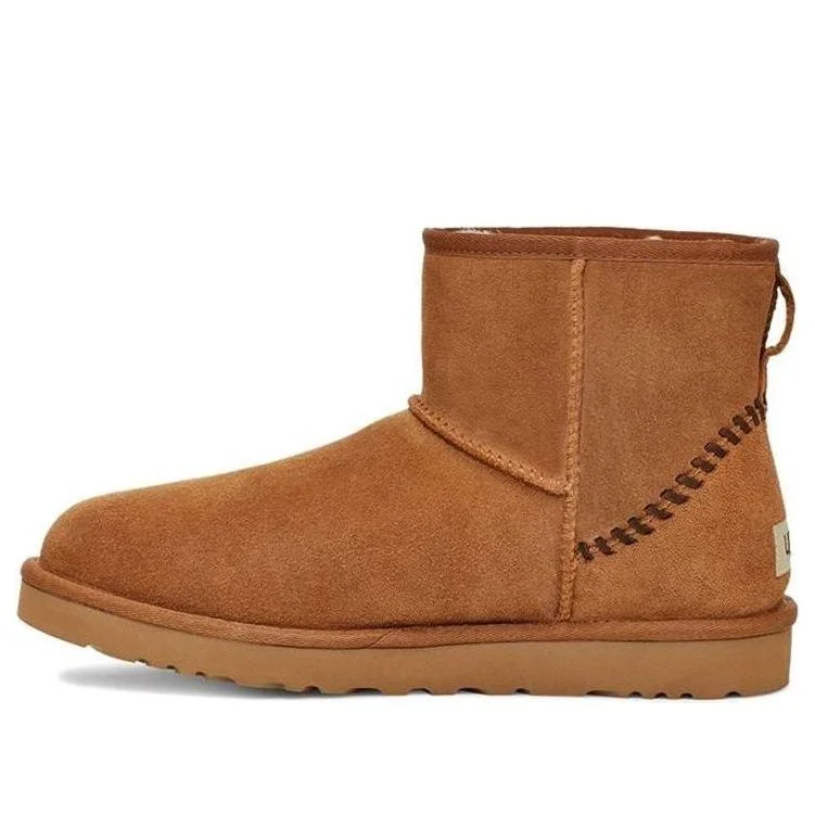 UGG Classic Mini Deco Suede Boot 'Brown' 1115565-CHE - 1