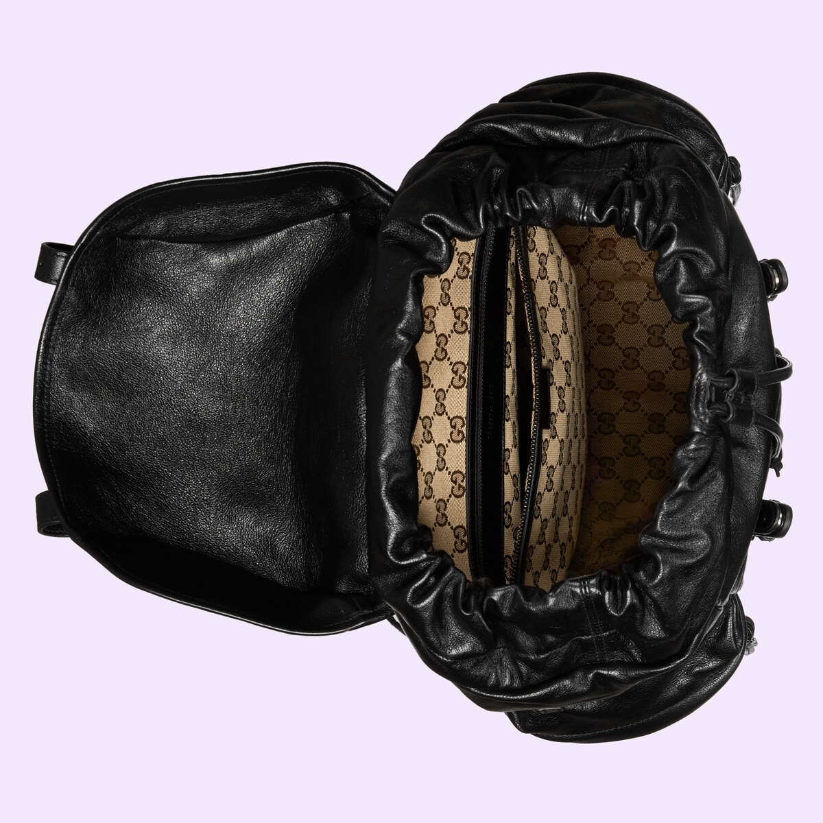 Backpack with tonal Double G - 8