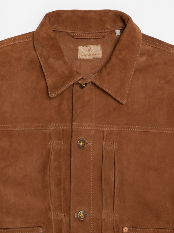 Dante II Suede Jacket Camel - 4