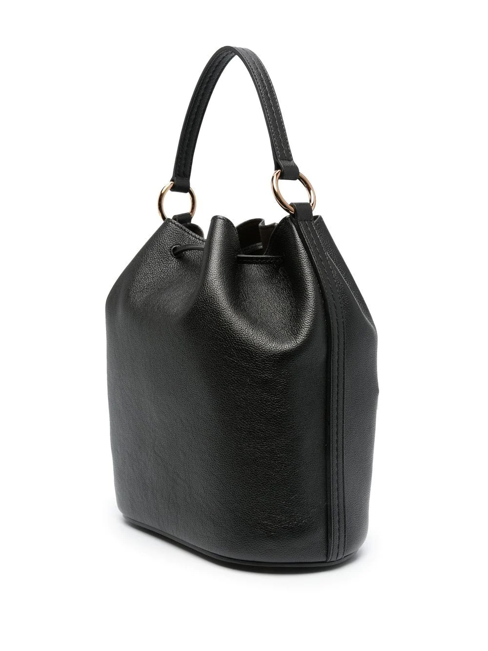 leather bucket bag - 3