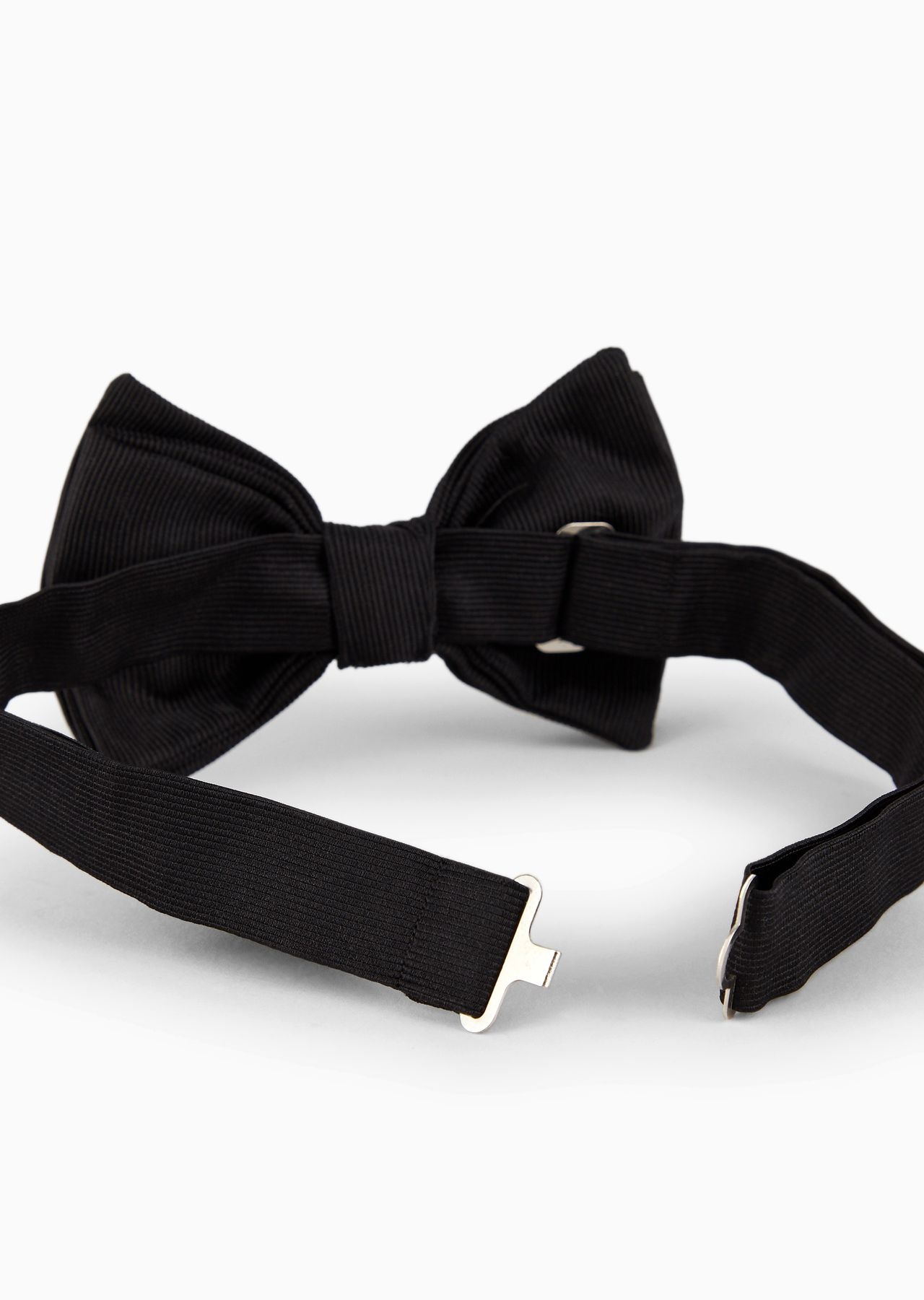 Pure silk knotted bow tie - 2