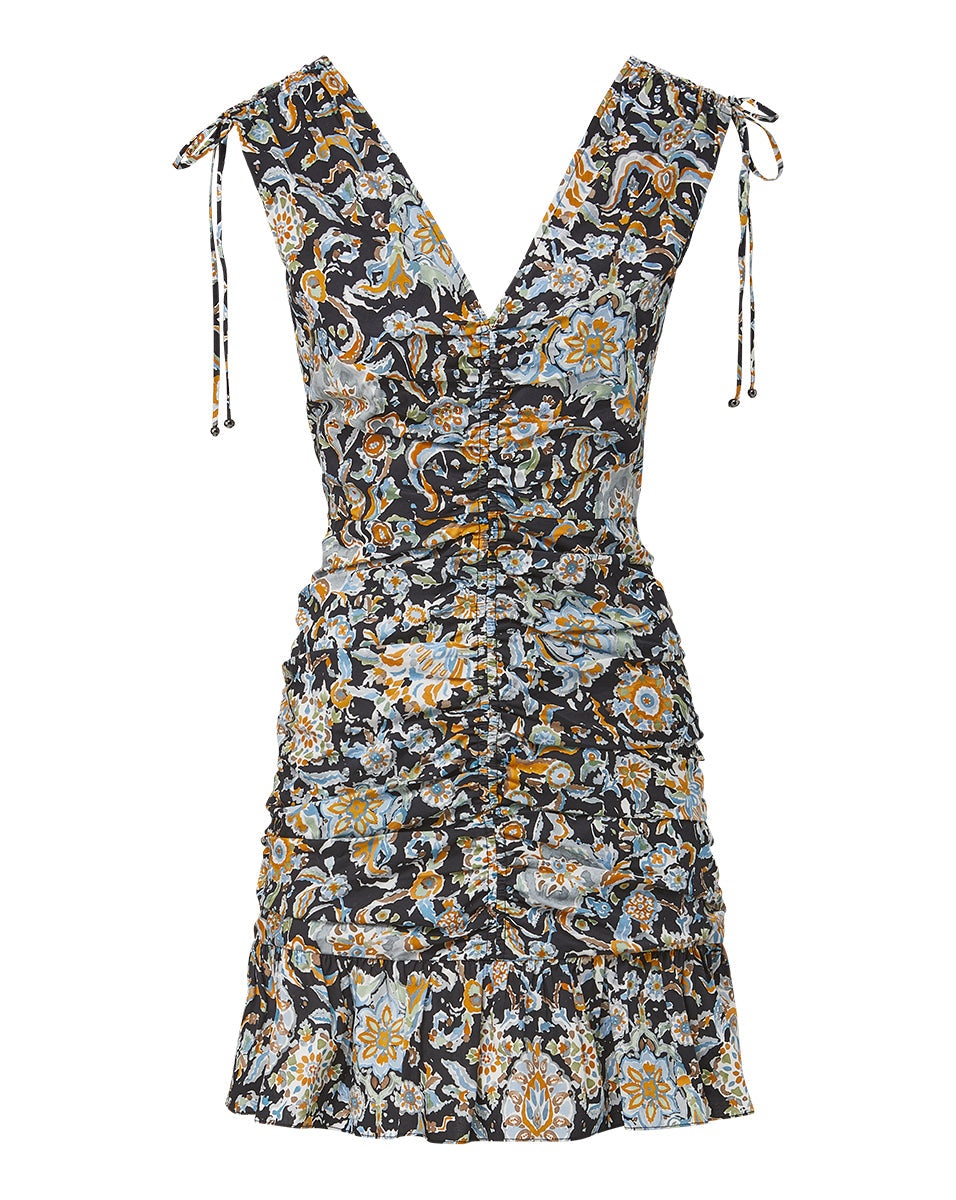 JACKSON PAISLEY-PRINT DRESS - 1