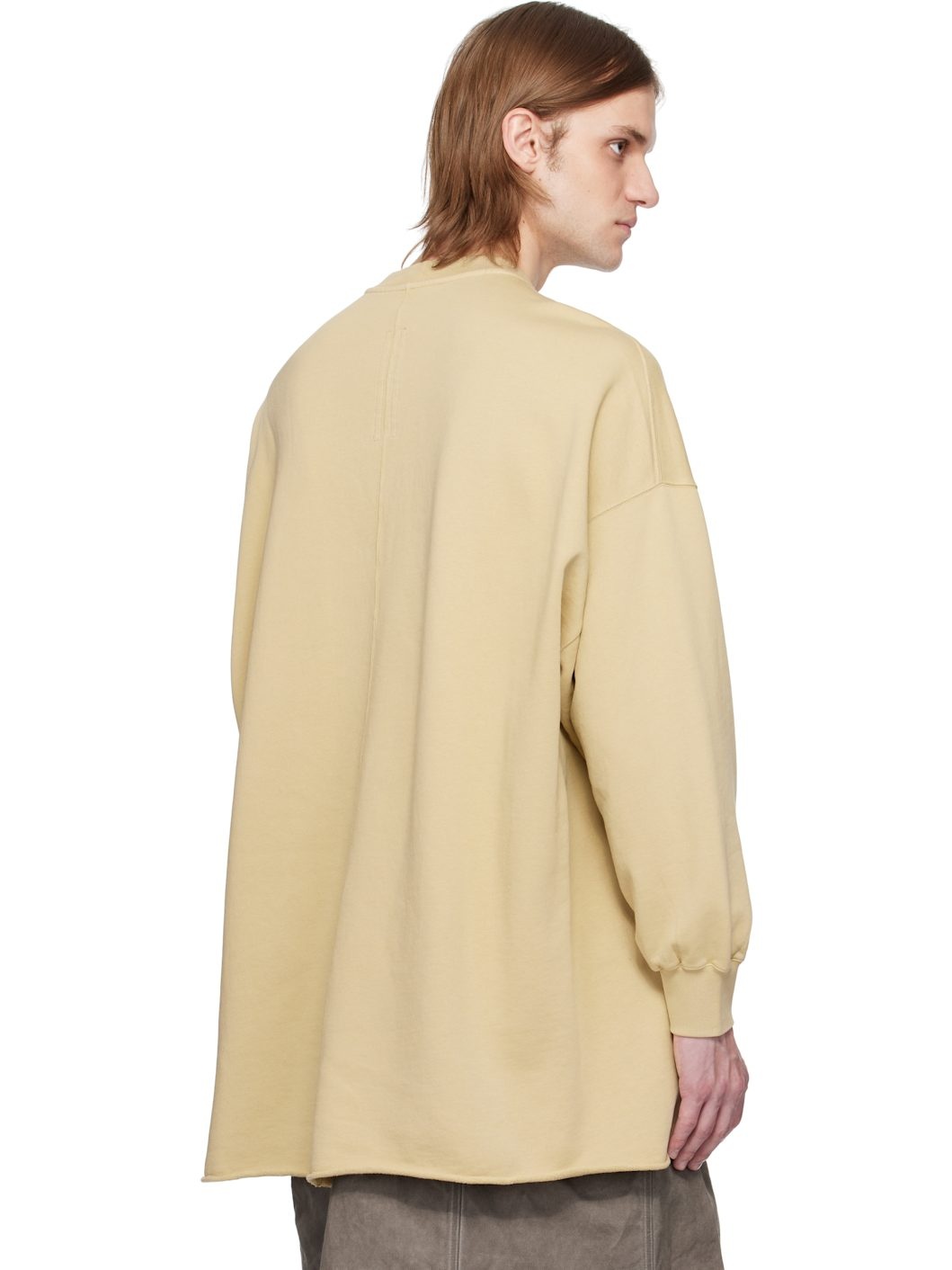 Beige Hollywood Tommy LS Sweatshirt - 3