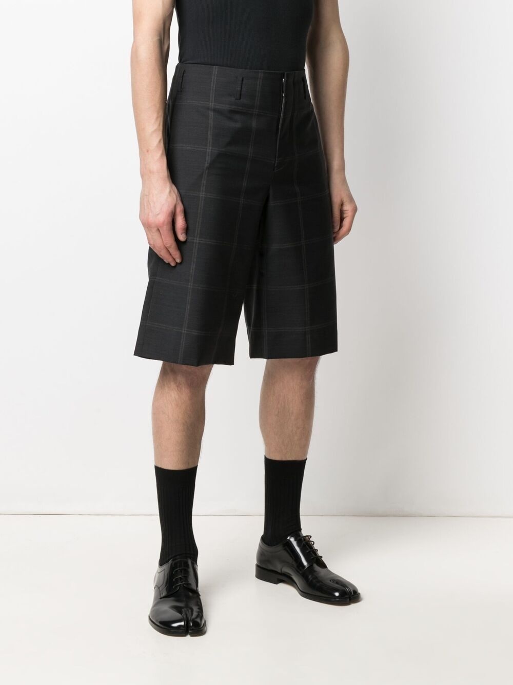 check tailored shorts - 4