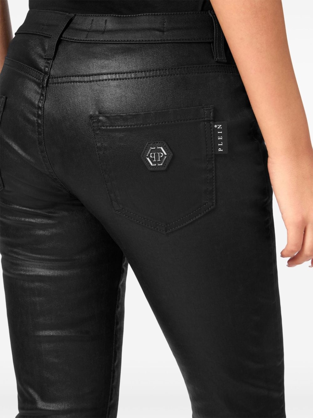 coated jeans - 5