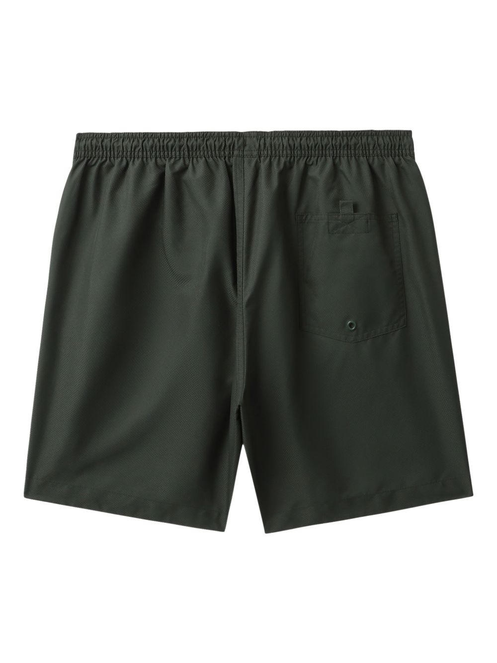 logo-embroidered shorts - 6