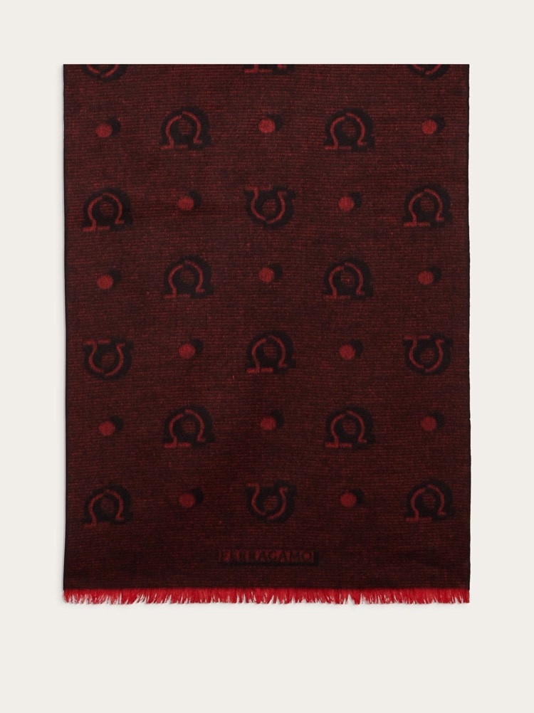 SILK JACQUARD SCARF - 3