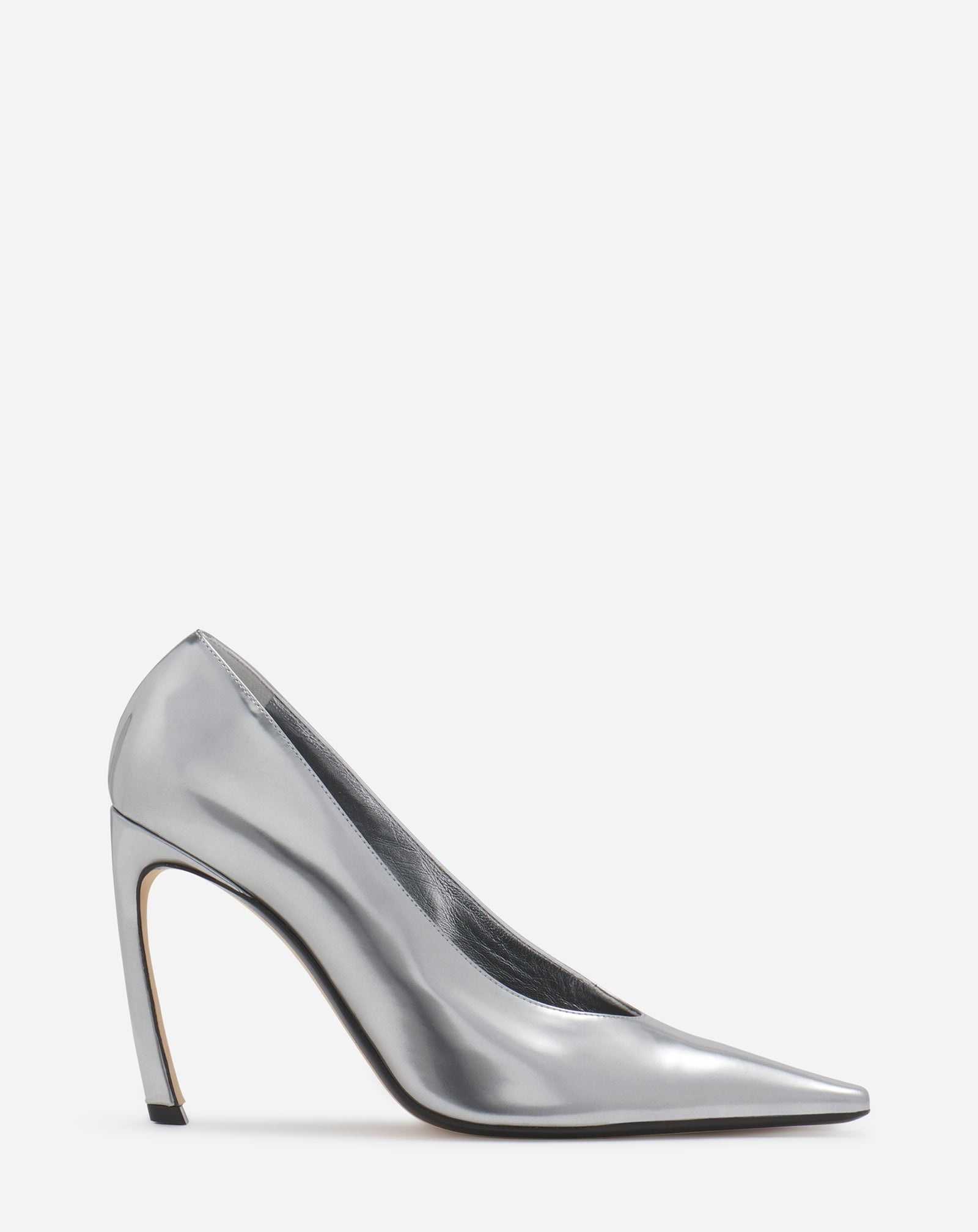 METALLIC LEATHER SWING PUMPS - 1