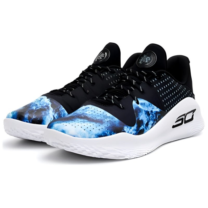 Under Armour x Bruce Lee Curry 4 Low FloTro 'Dark Water' 3028115-001 - 3