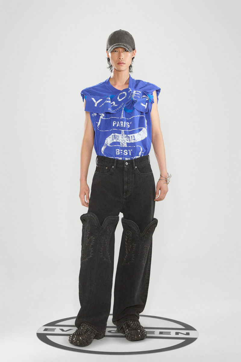 Y/Project Evergreen Maxi Cowboy Cuff Jeans outlook