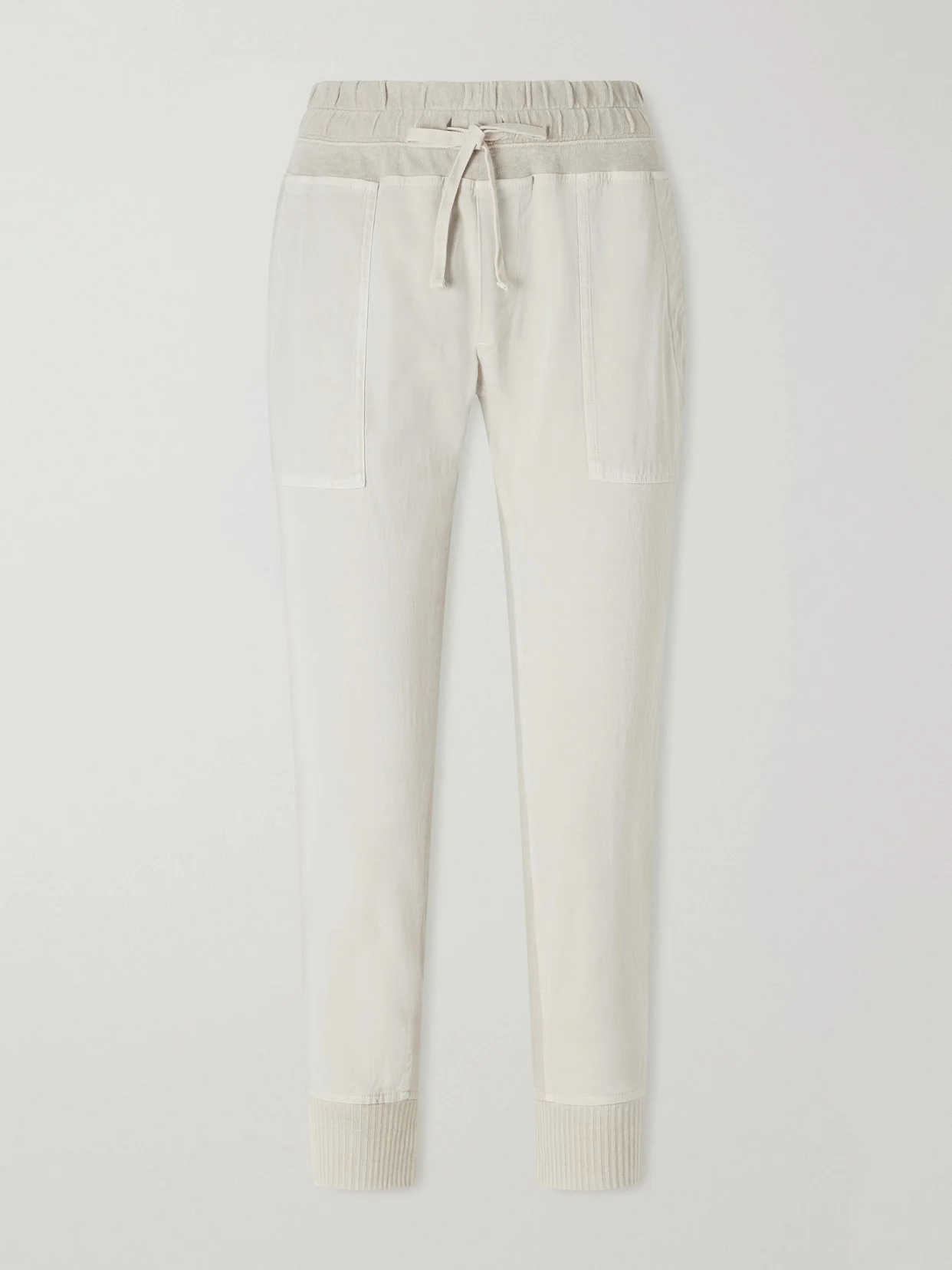 Cotton Tapered Pants - 1