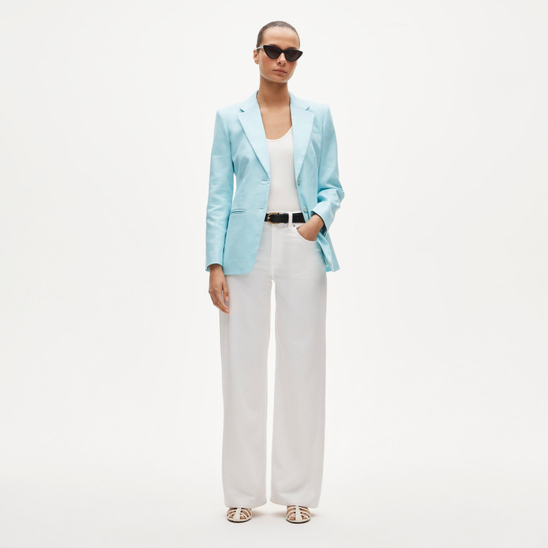 Margeaux blazer in stretch linen blend 3