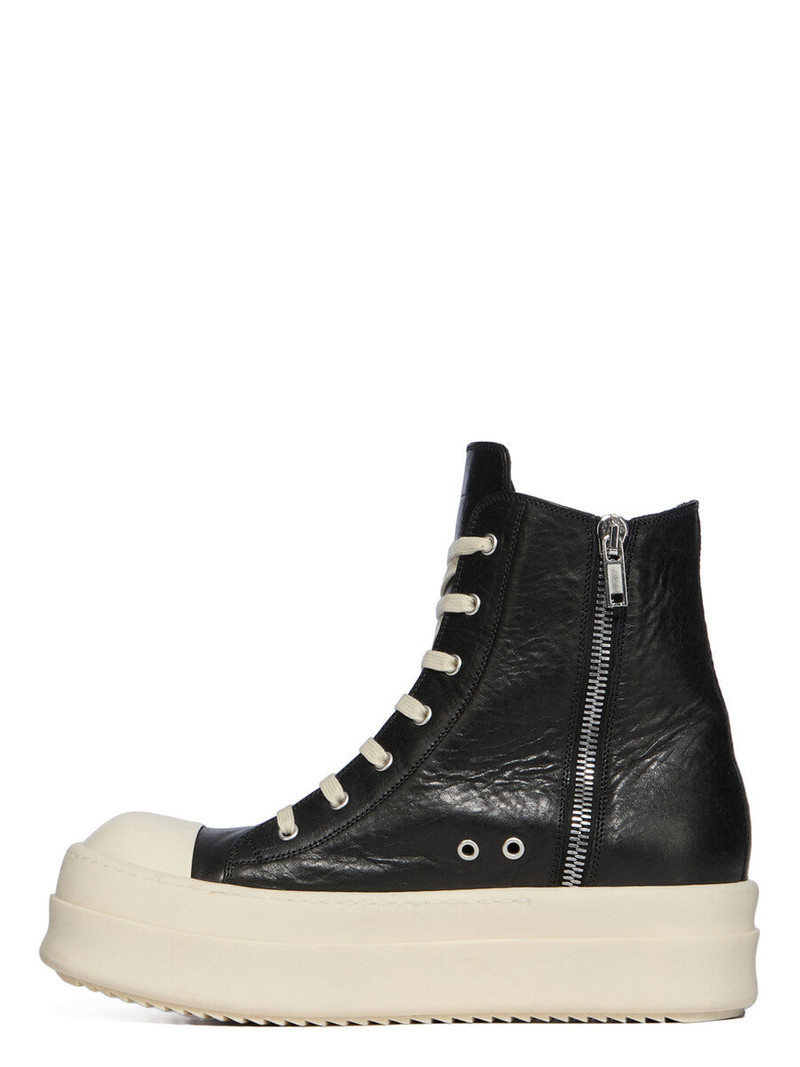 Rick Owens Black Temple Mega Bumper Sneakers outlook
