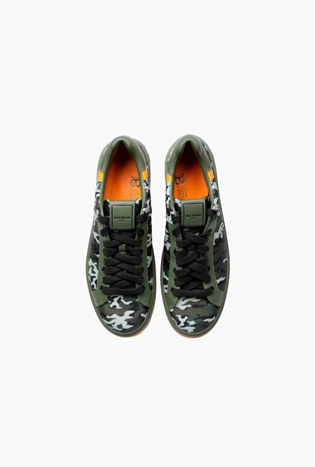 EXCLUSIVE - Camouflage nylon B-Court sneakers - 4