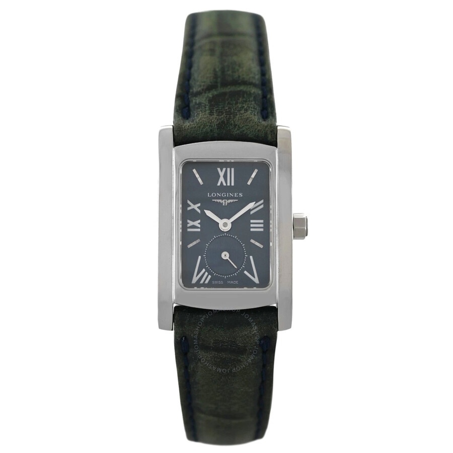 Pre-owned Longines Dolcevita Quartz Blue Dial Ladies Watch L5.155.4 - 1