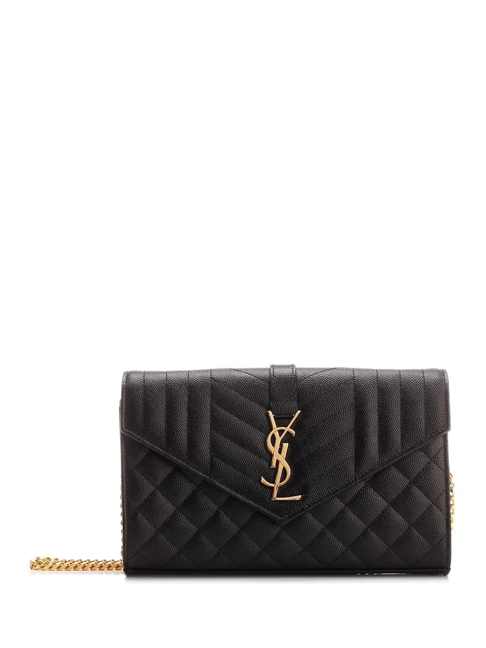 Saint Laurent Women "Monogram" Pouch Wallet On Chain - 1