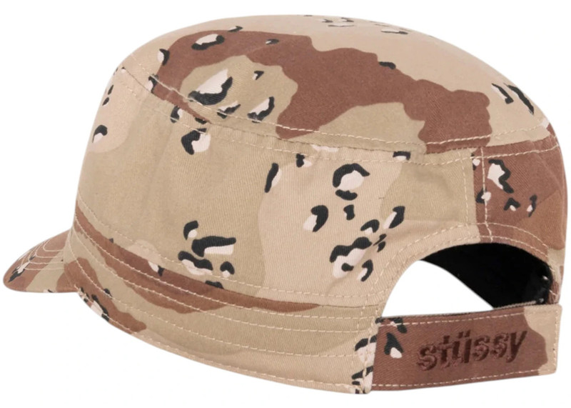 Stüssy Stussy Cadet Helvetica Logo Cap Camo outlook