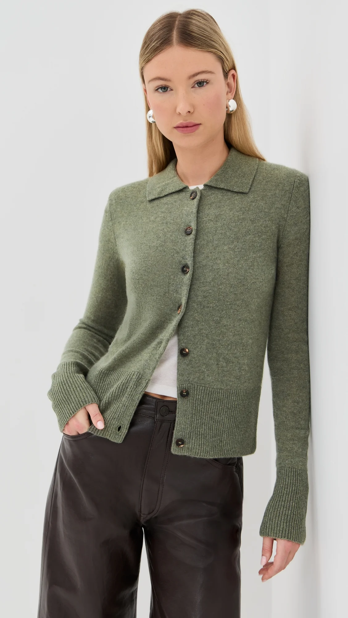 Fraga Cashmere Cardigan - 1