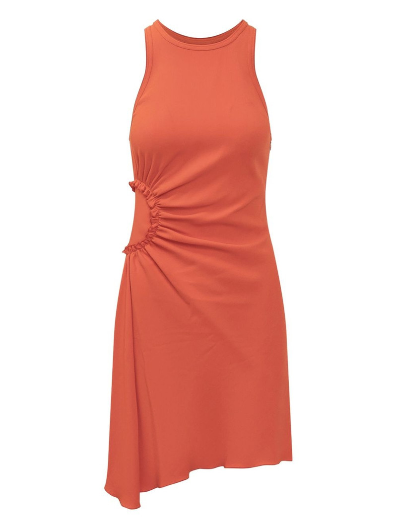 gathered mini dress 1