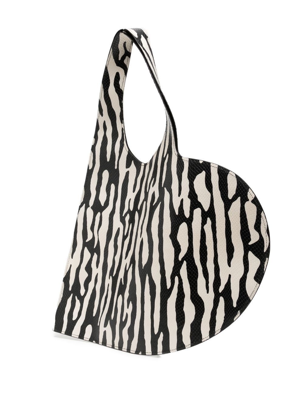 heart-shaped design tote bag - 3