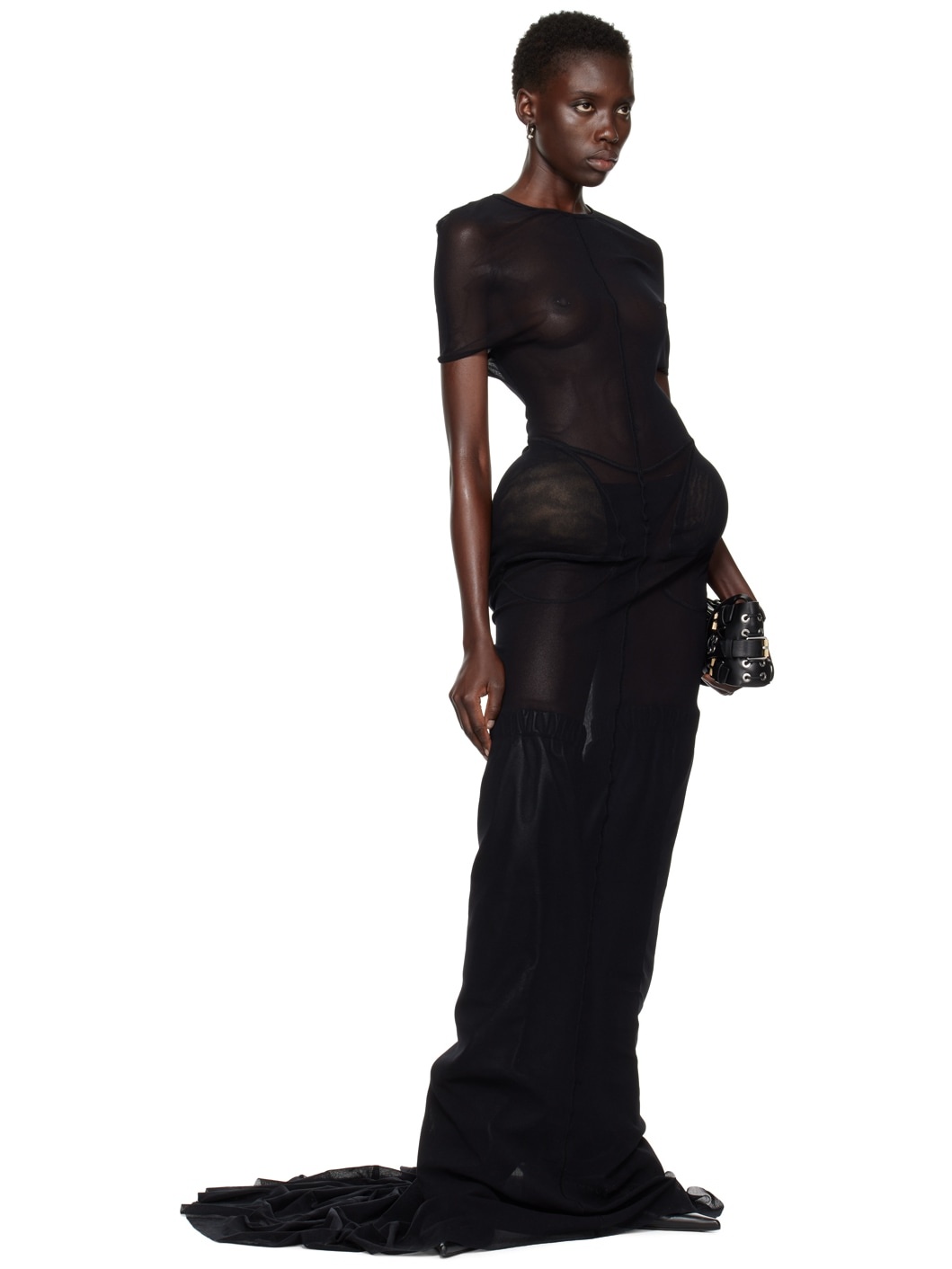 Black Shayne Oliver Edition Maxi Dress - 5