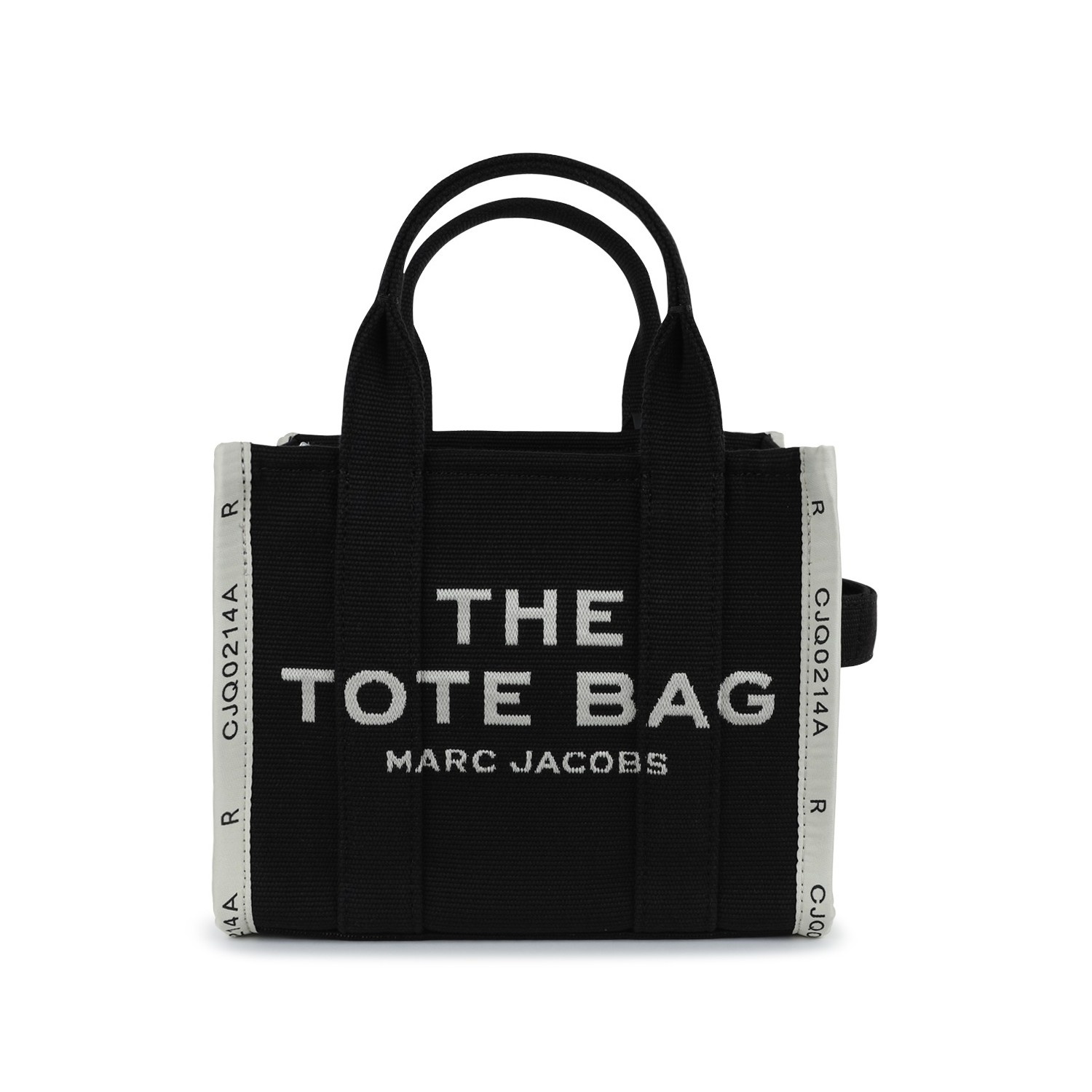 BLACK CANVAS TOTE BAG - 1