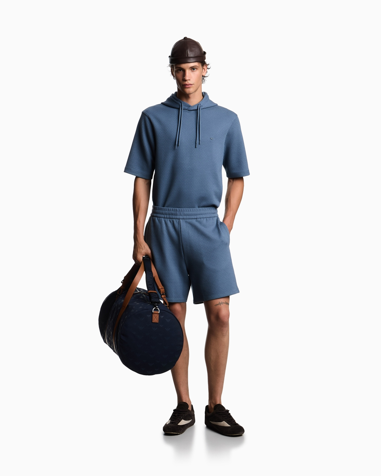 ASV LYOCELL-BLEND JACQUARD JERSEY BERMUDA SHORTS - 2