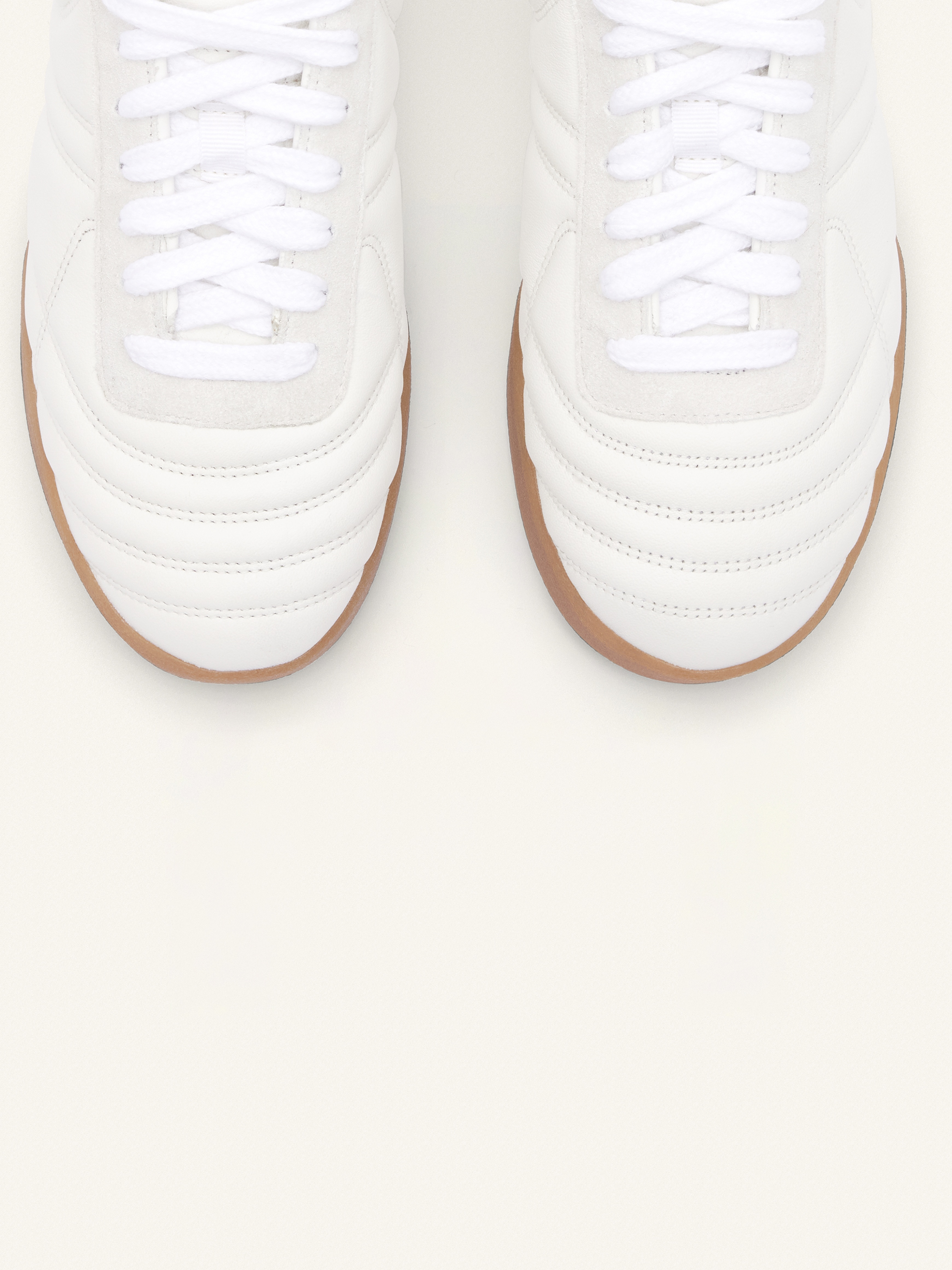 courrèges CLUB02 LEATHER SNEAKERS | REVERSIBLE