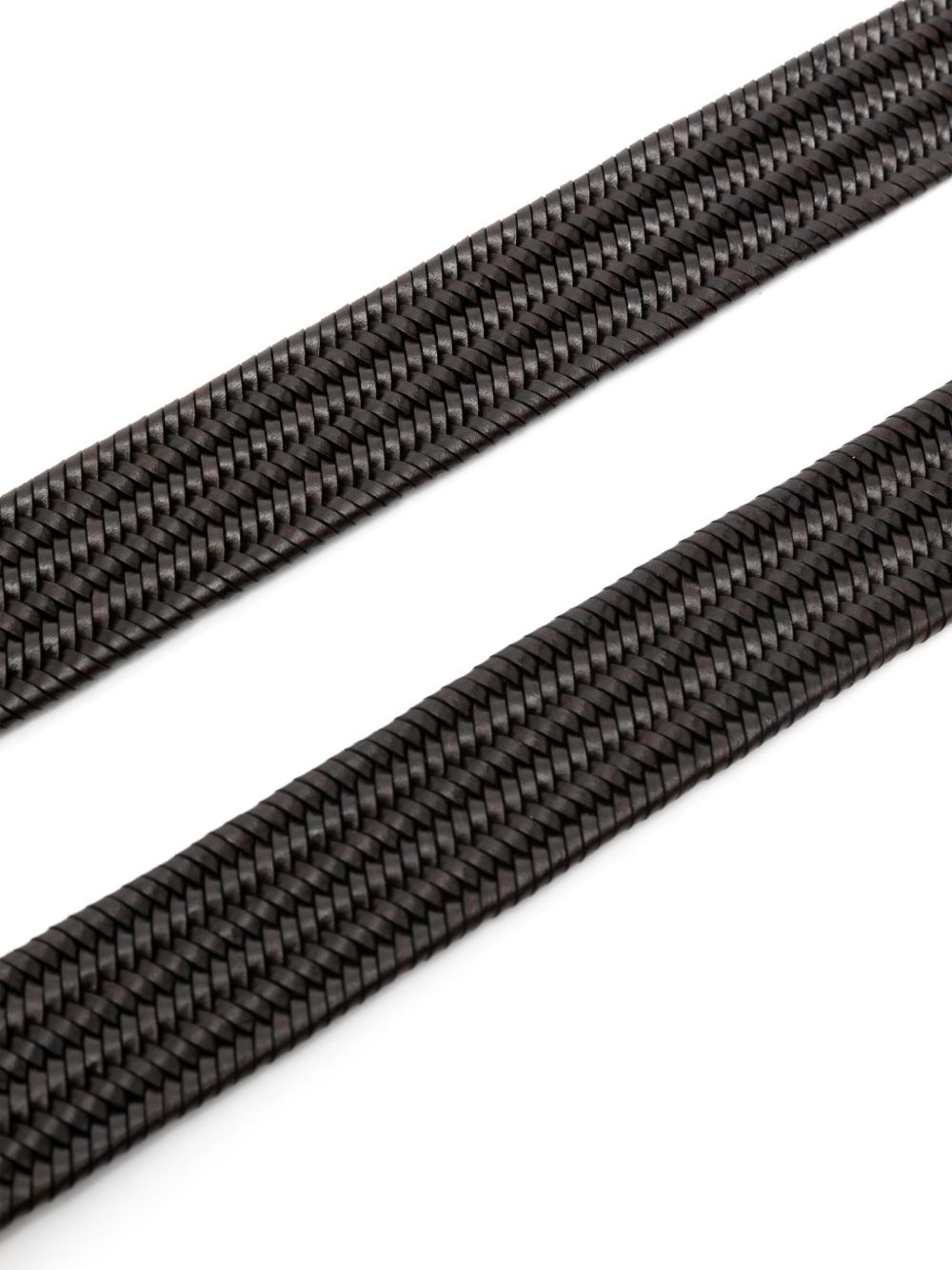 braided-leather belt - 2