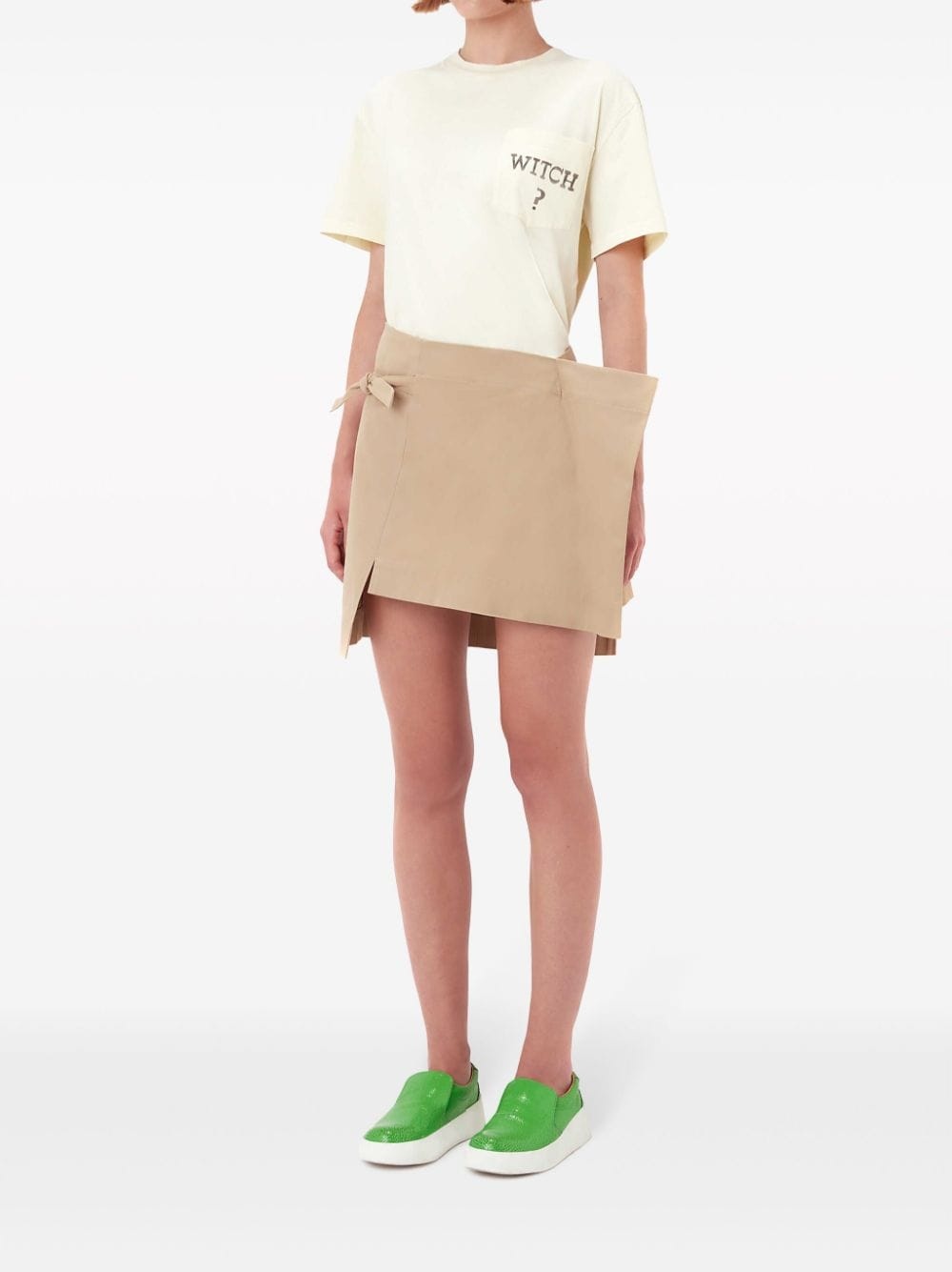 Kite asymmetric mini skirt - 2