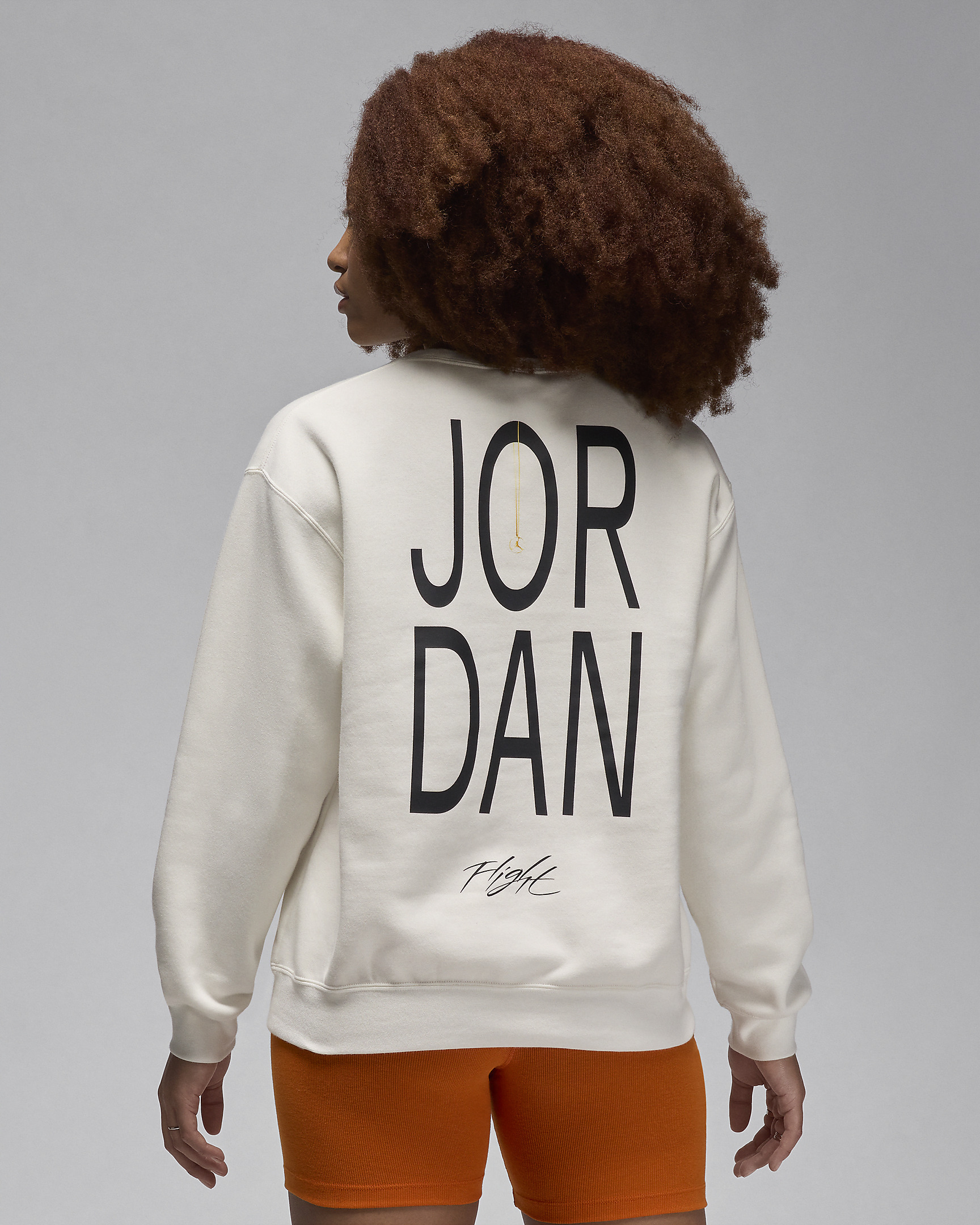 Jordan Artist Series by Darien Birks Women's Fleece Crew-Neck Sweatshirt - 2