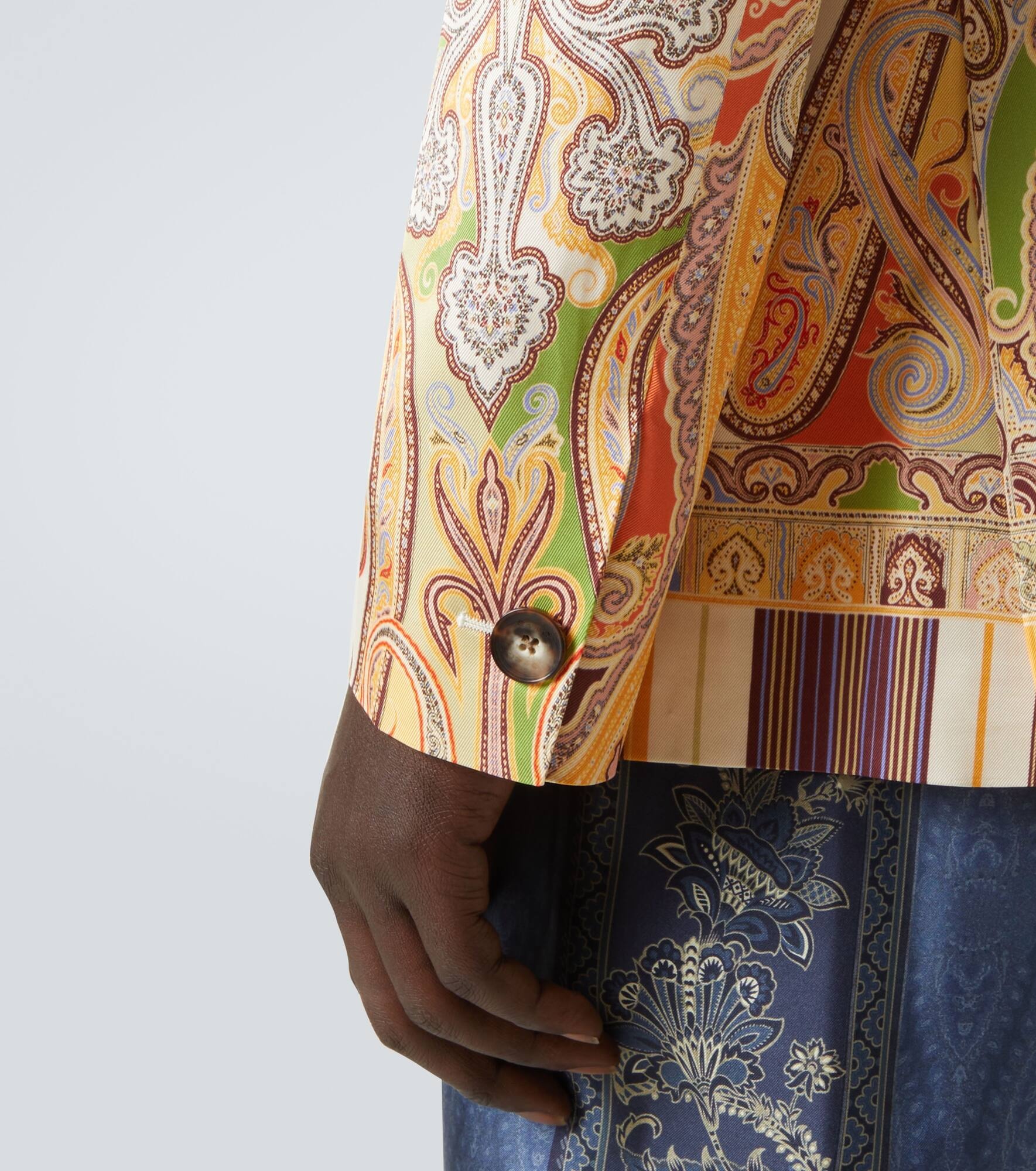 Printed blazer - 6