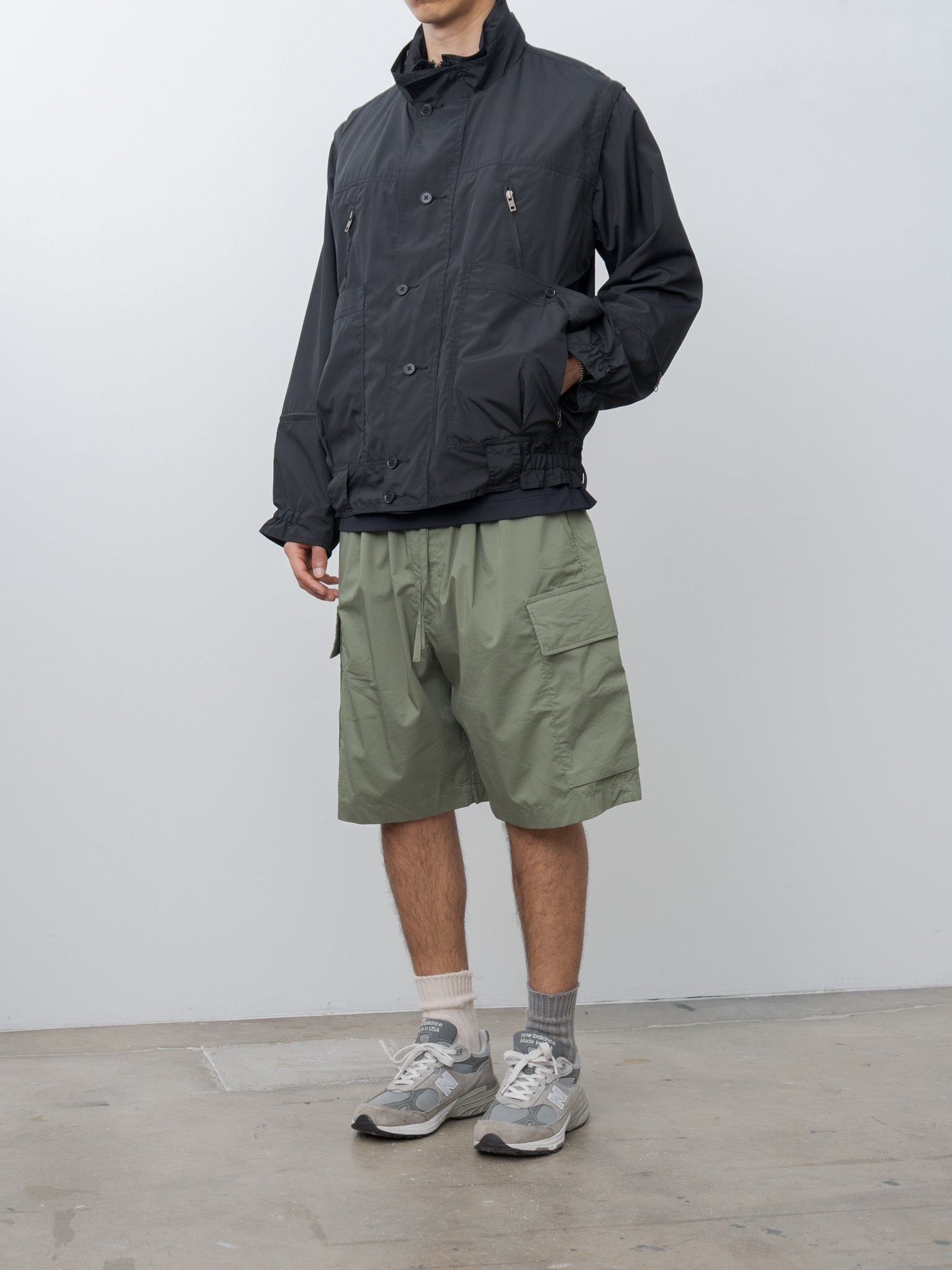 Cargo Shorts - Dull Olive - 3