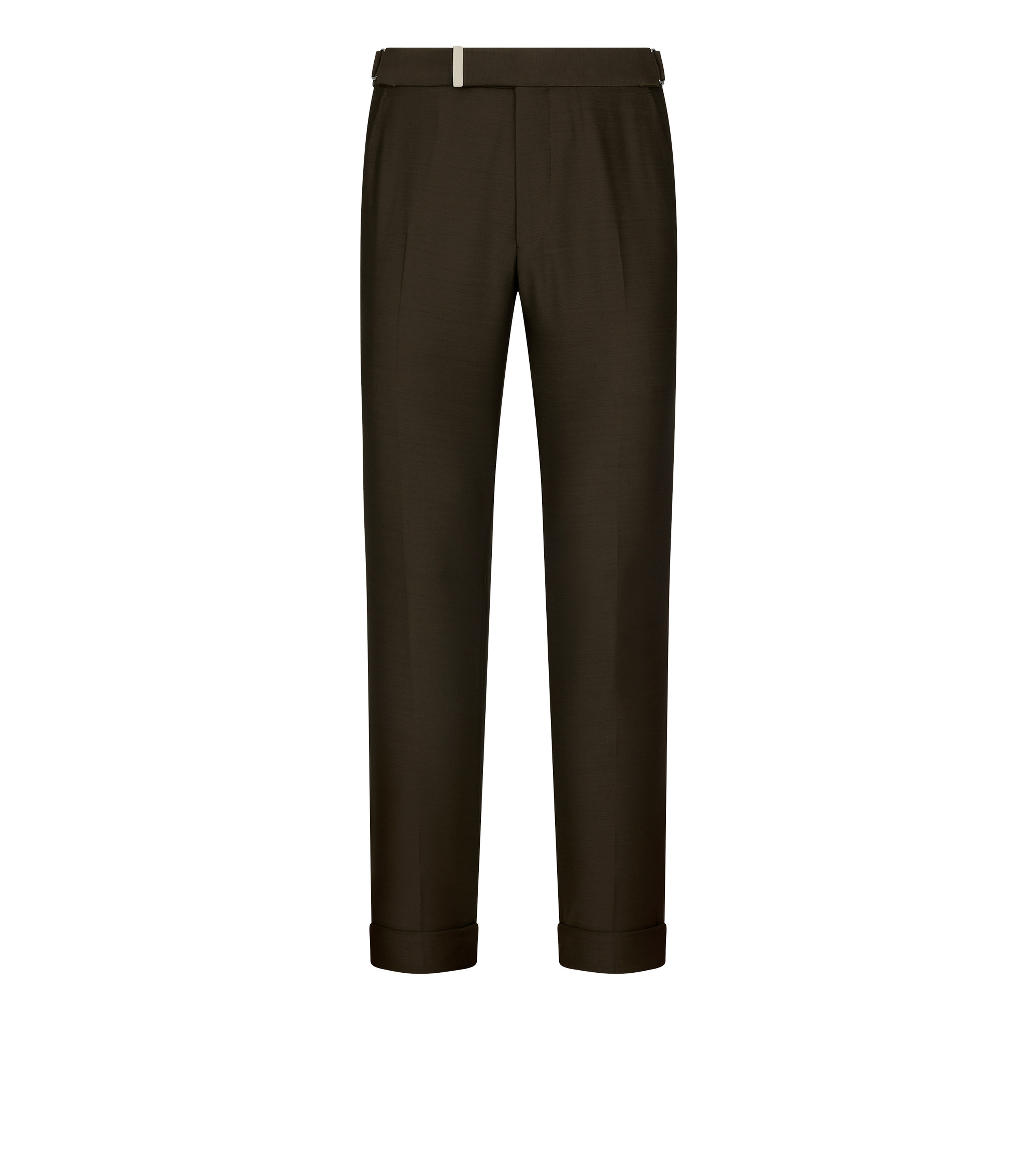 ORGANZA SILK POPLIN ATTICUS TROUSER - 1