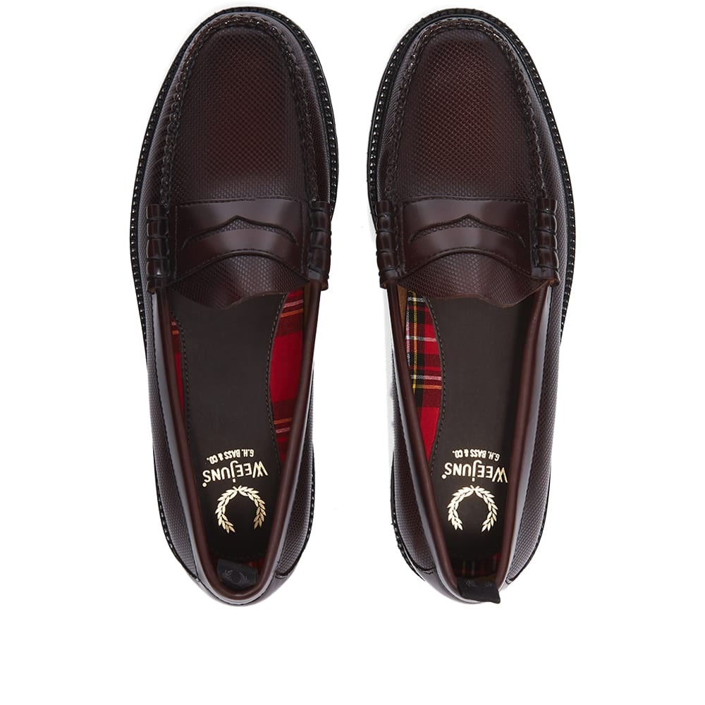 Fred Perry X G.H.Bass Txt Penny Loafer - 5