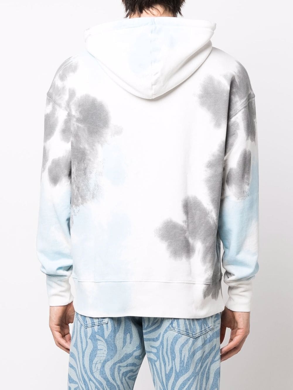 tie-dye print hoodie - 4