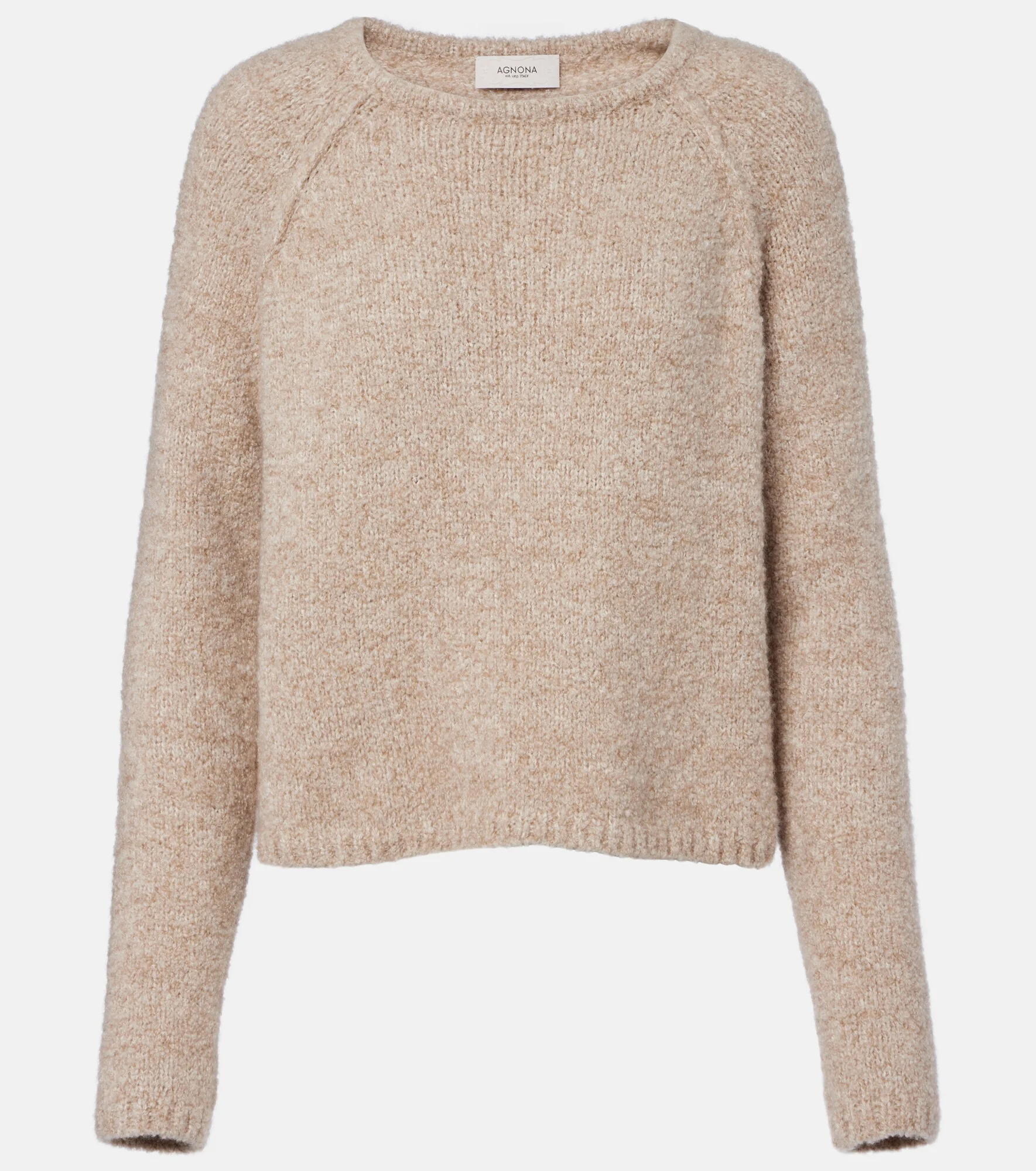 Cashmere, silk, and wool sweater - 1