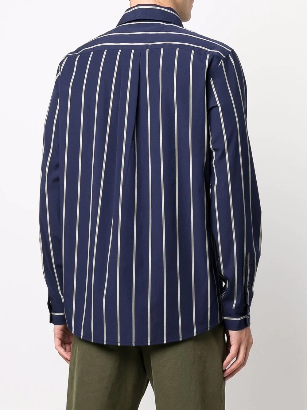 striped cotton shirt - 4