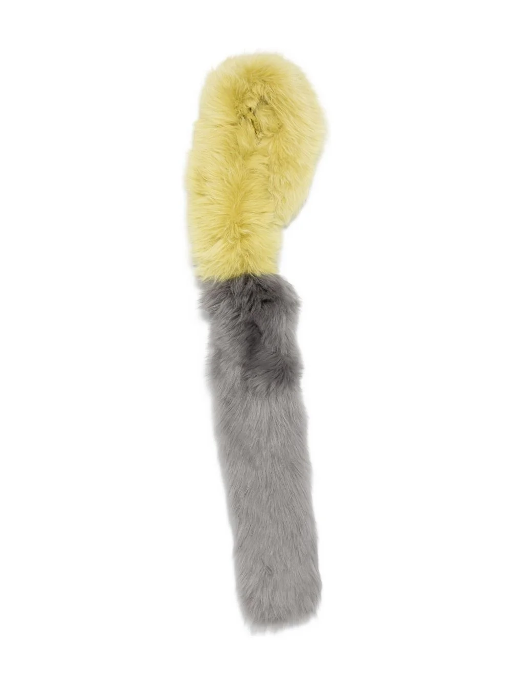 colour-block scarf - 1