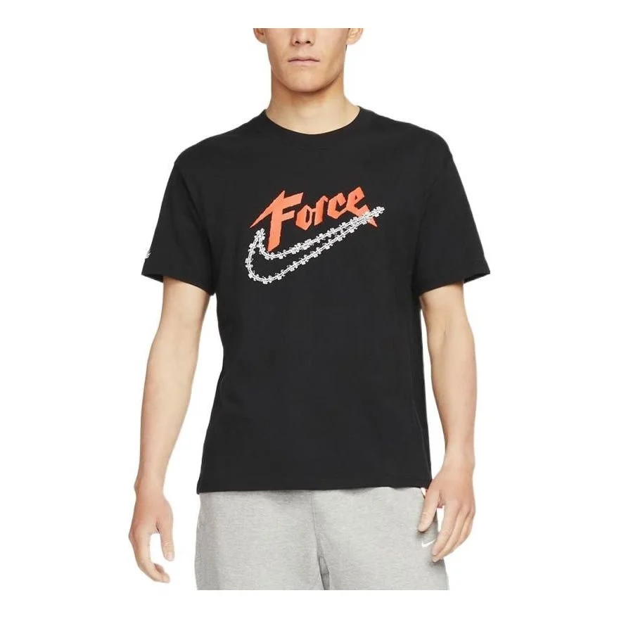 Nike Round Neck Pullover Short Sleeve Black DN2963-010 - 1
