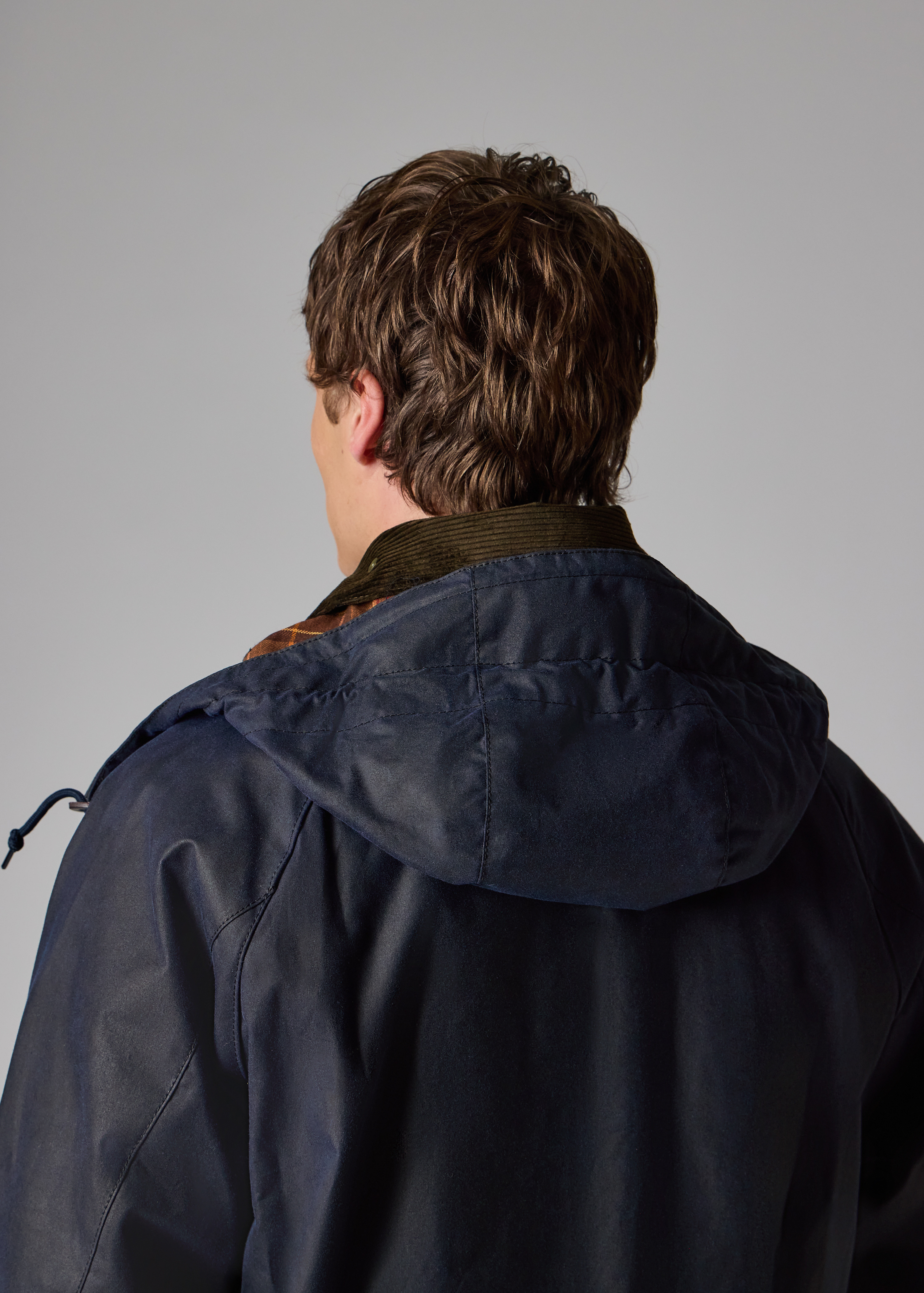 Paul Smith loves Barbour - Night Sky Waxed Hood - 11