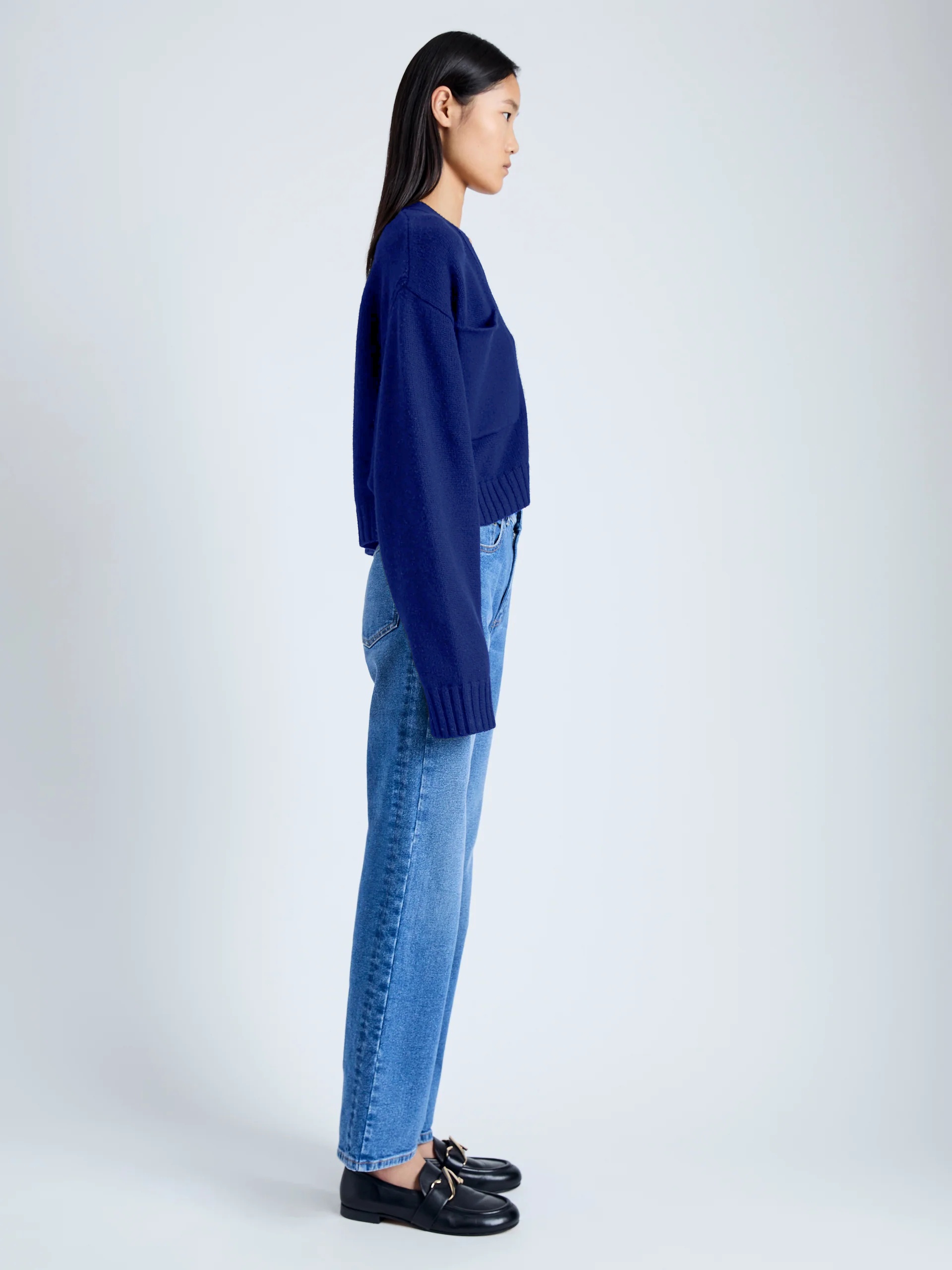 Sofia Cardigan in Eco Cashmere - 4