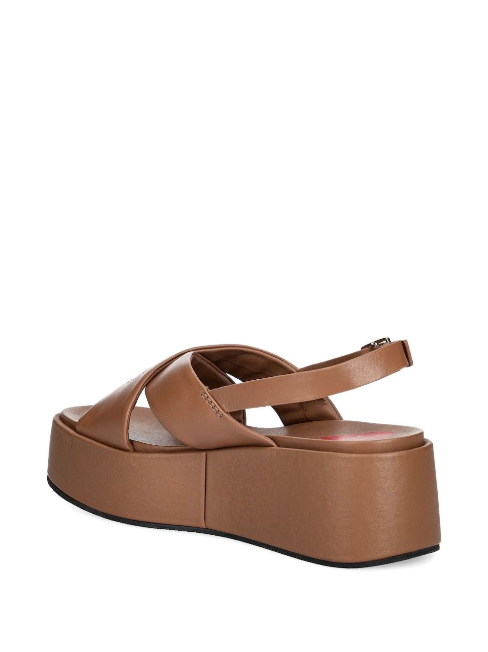 crossover-strap platform sandals - 2
