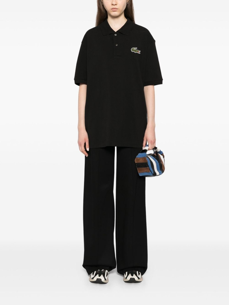 LACOSTE appliquÃ© logo polo shirt outlook