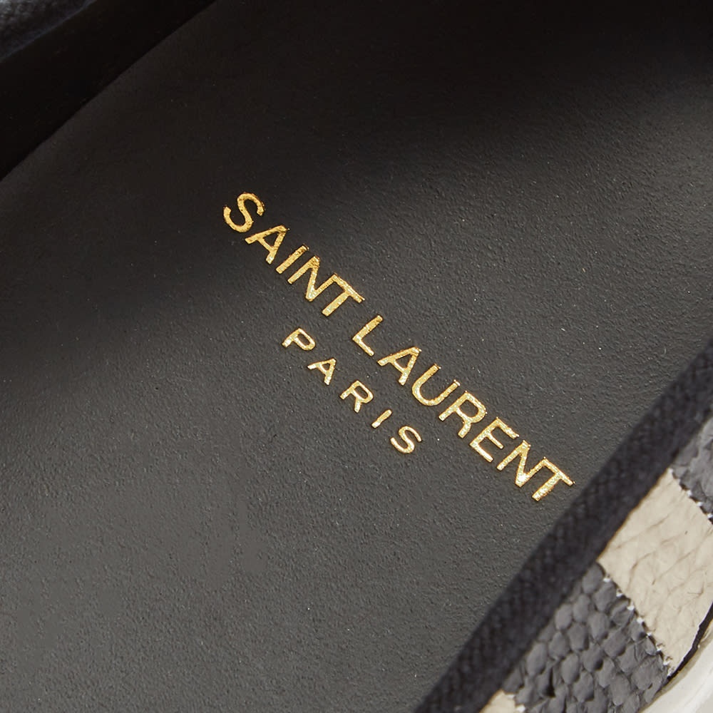 Saint Laurent Venice Slip On Scale Stripe Sneaker - 4