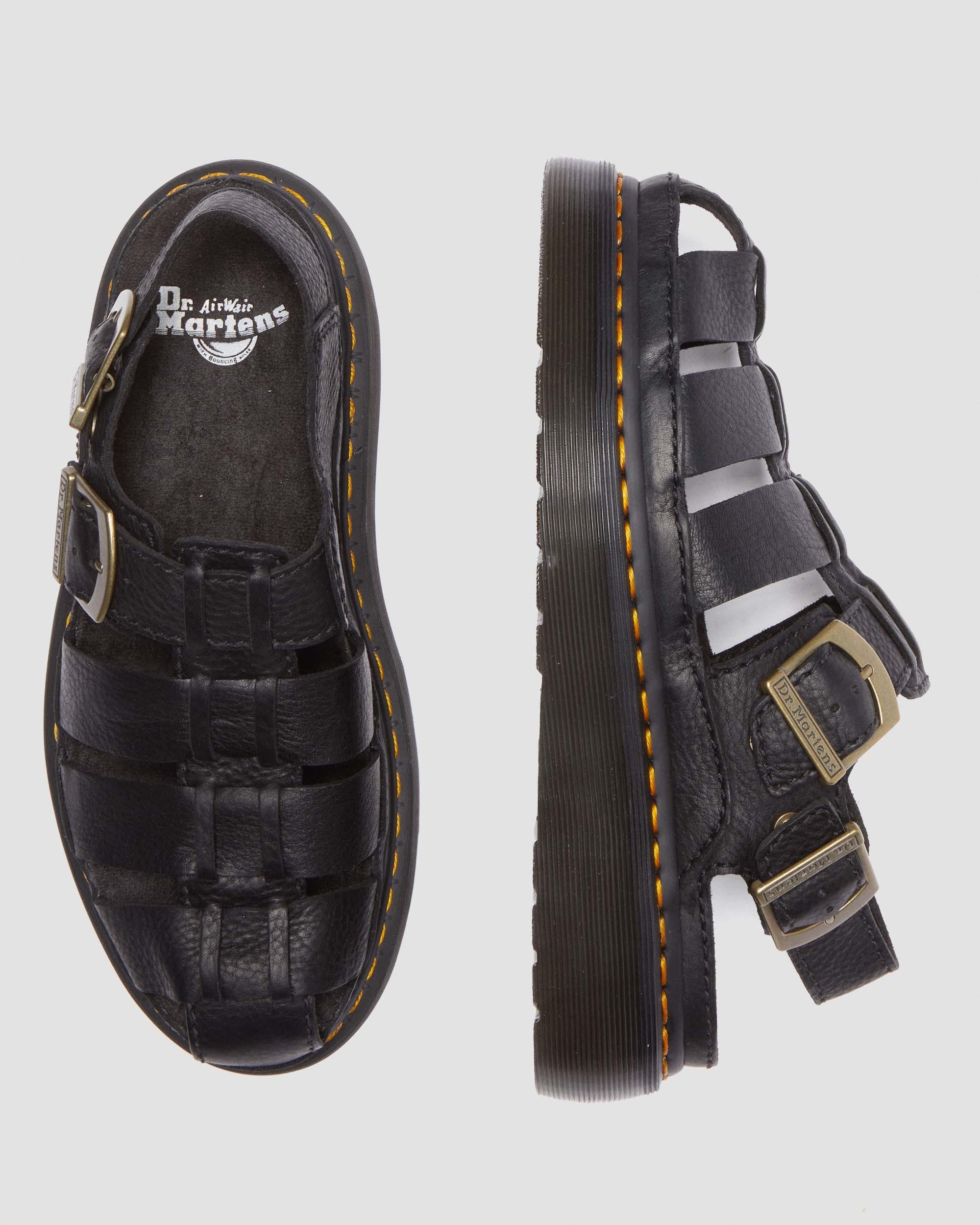 Wrenlie Grizzly Leather Fisherman Sandals - 2