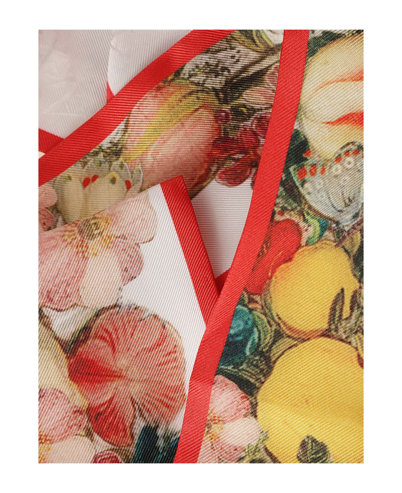 Rib Dutch Floral Scarf - 2