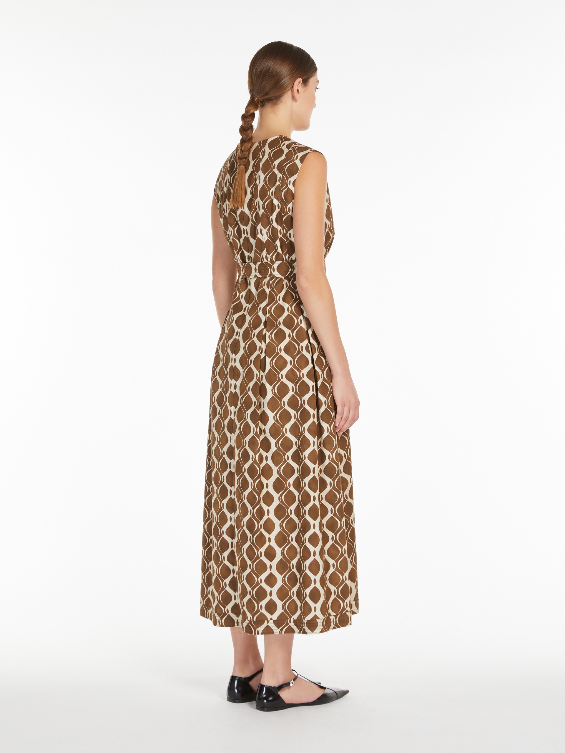 AMATI Dress in printed poplin - 4