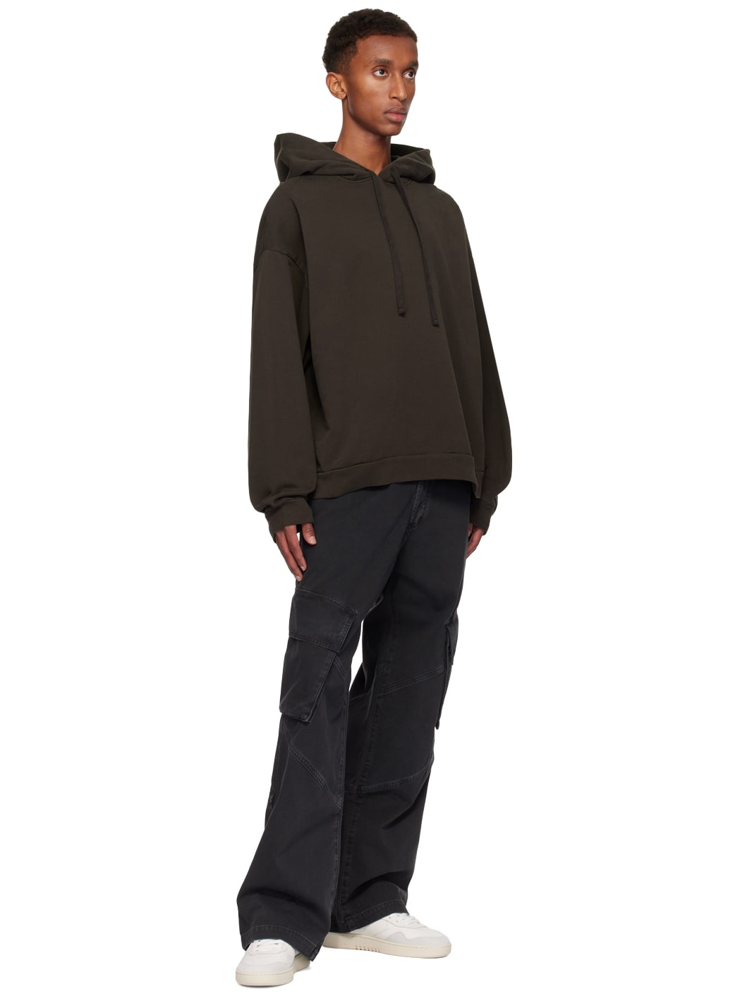 Black Wilson Cargo Pants - 4