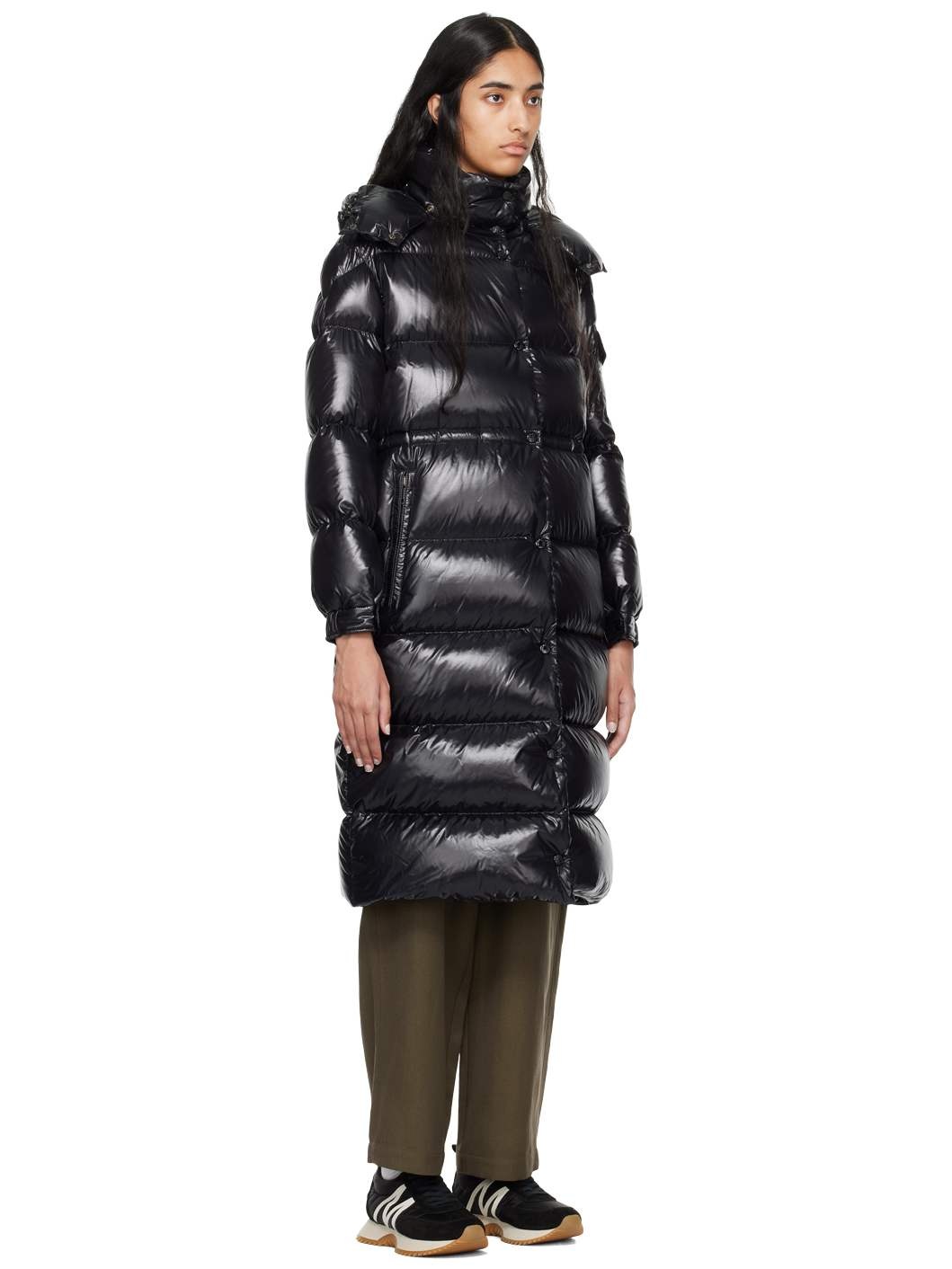 Black Cavettaz Down Coat - 2